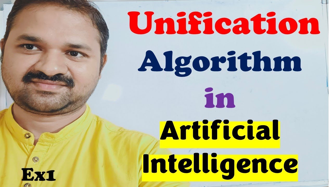 Unification Algorithm || Knowledge Representation || Artificial Intelligence || Resolution