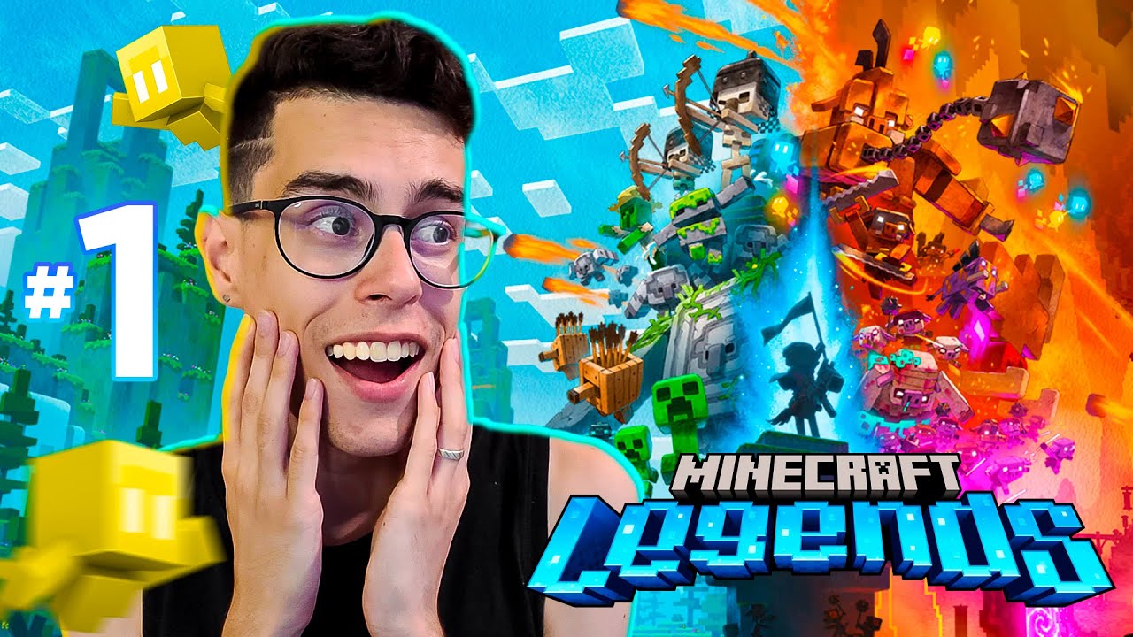 MINECRAFT LEGENDS | IN&Iacute;CIO DE GAMEPLAY ✨ JOGANDO O NOVO MINECRAFT - PARTE #1