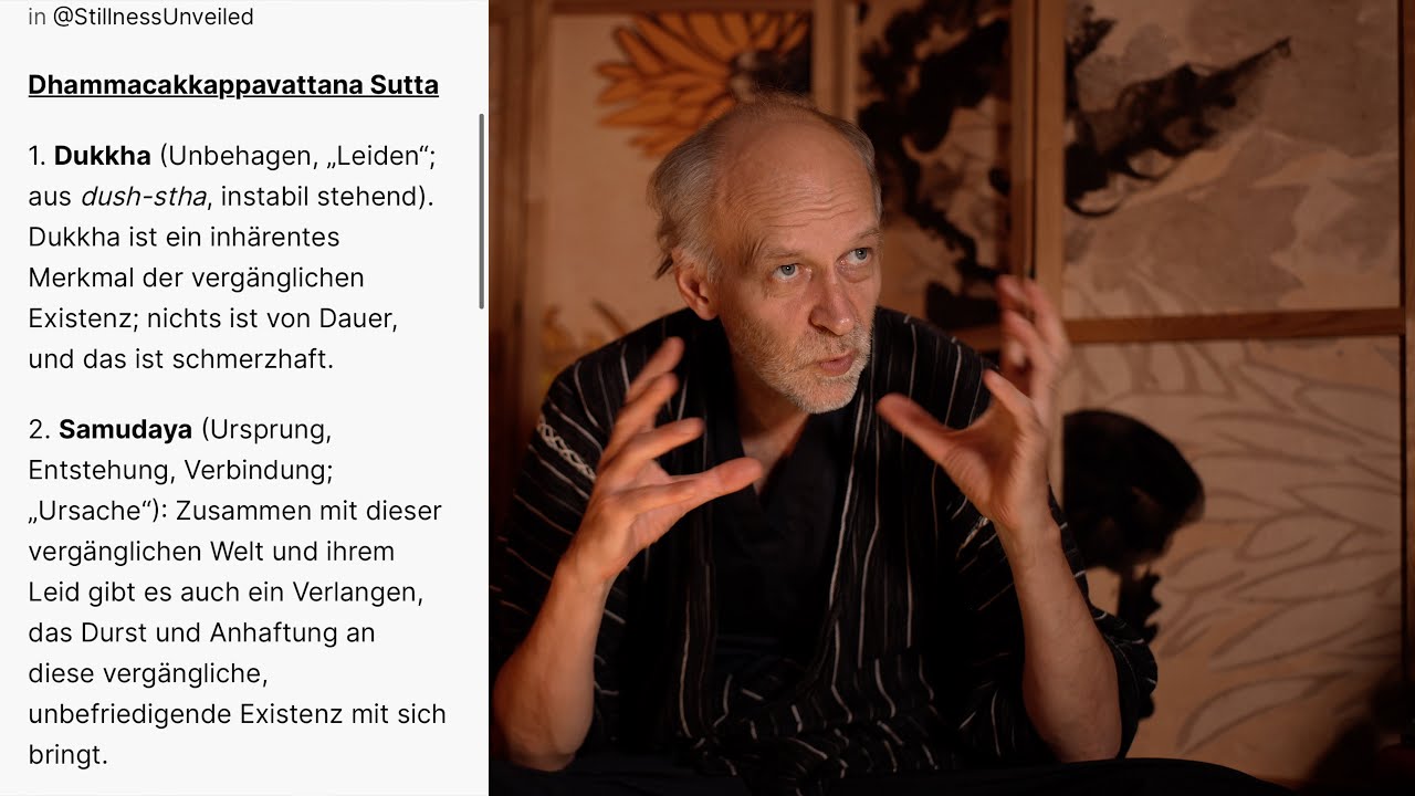 4 Edle Warheiten@Stilles Sitzen --„Einfach nur Sitzen“  /  ZaZen 241221