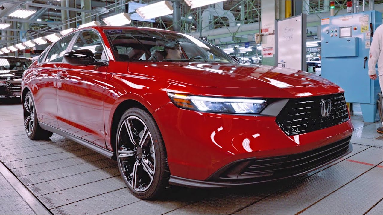 2023 Honda Accord PRODUCTION Line in USA