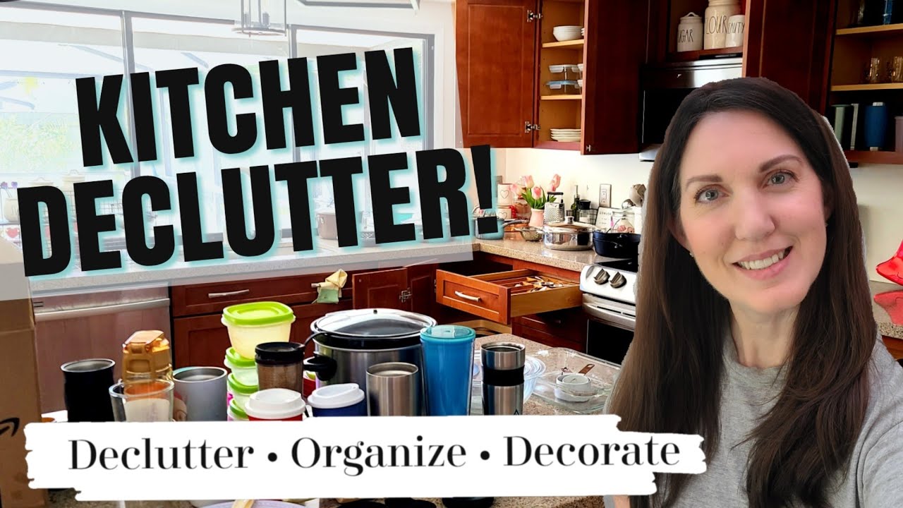 #minimalism #minimalist #cleanwithmemotivation Clutter free in 2023! KITCHEN DECLUTTER  ORGANIZATION