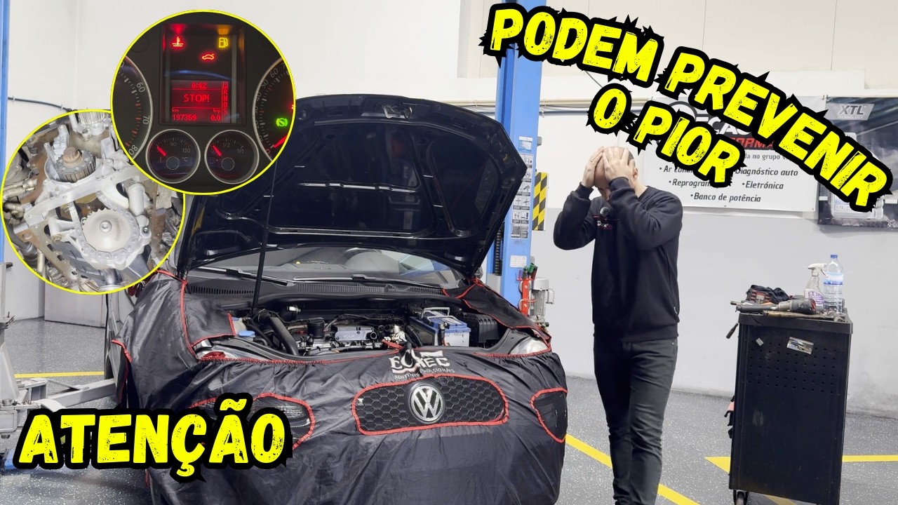 😬 Falta de pressão de óleo tfsi, conversão de bomba 💪 / PEÇAS VAG