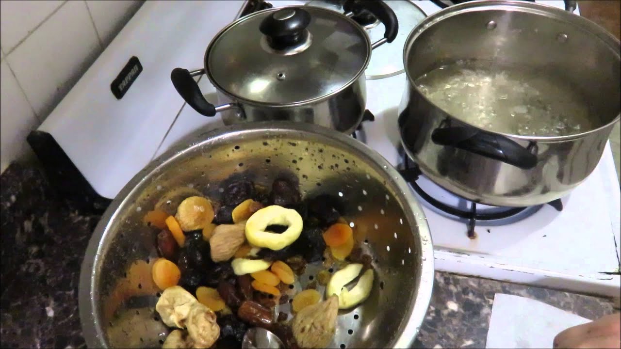 Компот из Сухофруктов По Египетски Dried Fruit Compote Egyptian Recipe