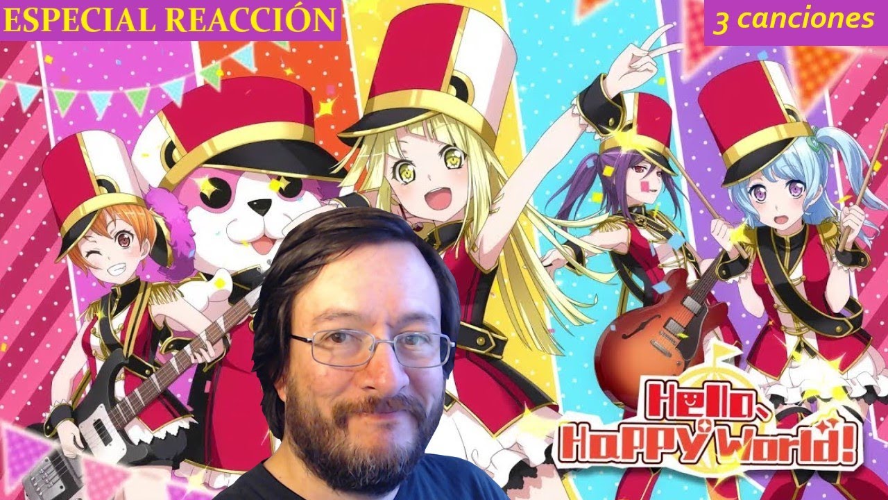 Hello, Happy World! | ESPECIAL REACCIÓN | 3 Canciones (3 song reaction)