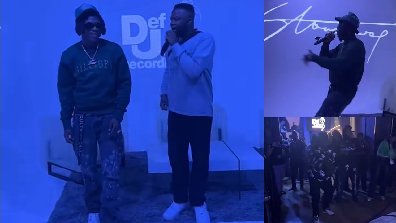 Def Jam Records Name Stonebwoy As Global Artiste From Ghana+Held A Private Album Listening Session😍