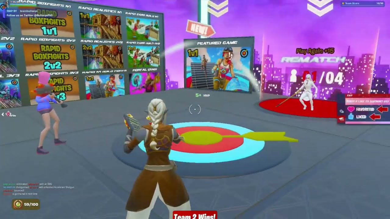 Fortnite 2v2 Piece Control 🎯 Gameplay 🏆