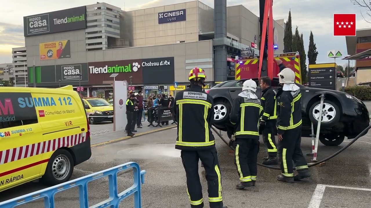 Atropello en Centro Comercial Equinoccio Majadahonda