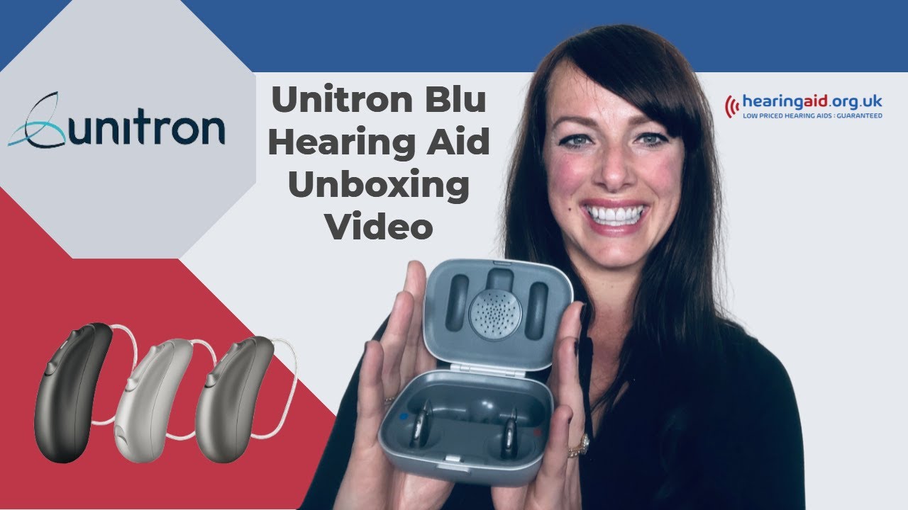 Unitron Blu Hearing Aids Unboxing Video #unitronblu #unboxingvideo  |  Hearing Aid UK