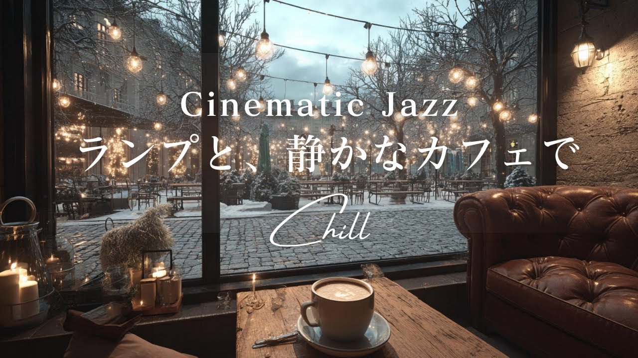【Cinematic Jazz】ランプと、静かなカフェで | Flowing Moment Music
