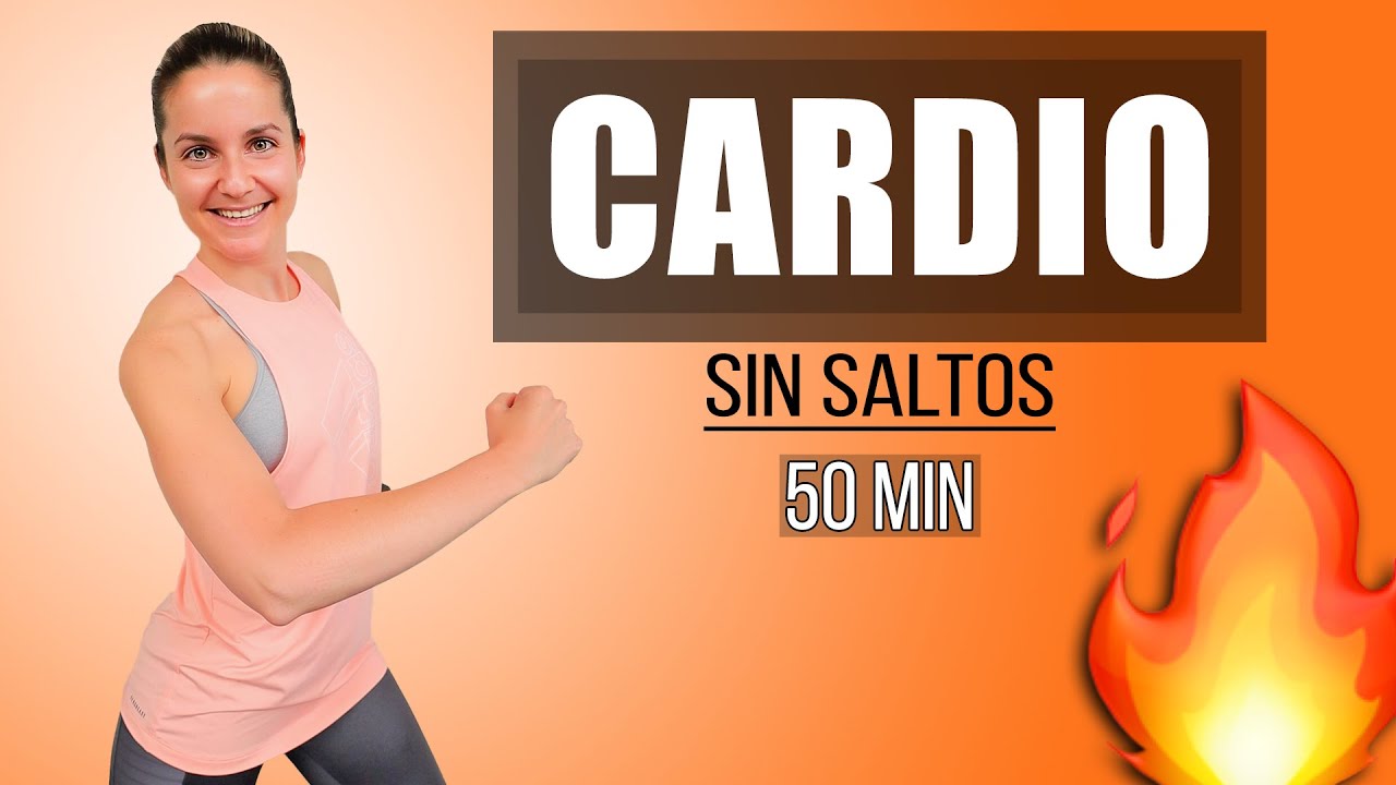 Cardio Sin Saltos Para Perder Peso Rapido - 50 min