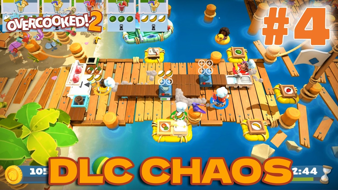 Can We 3-Star the Hardest Overcooked 2 DLC Levels? ft. @jay012345678912