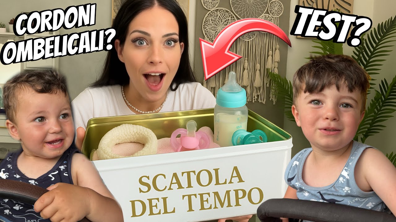 APRIAMO LE SCATOLE DEL TEMPO DI MARTINO E KEVIN (C’È DI TUTTO)!