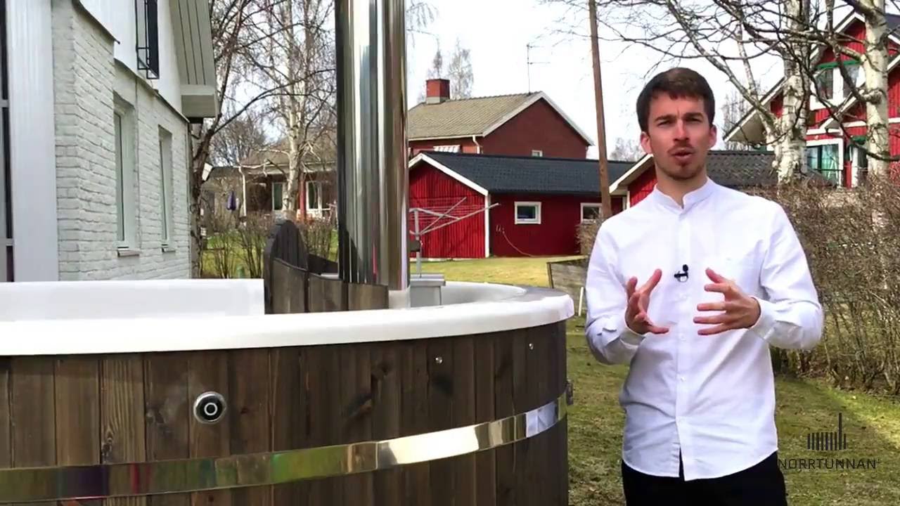 Genomgång: Vedeldad badtunna från Norrtunnan