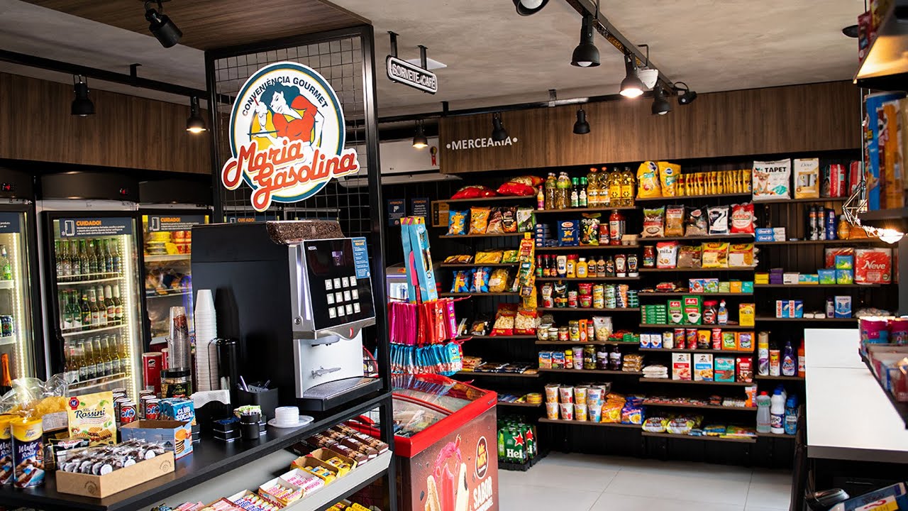 Maria Gasolina Express - Franquia de Micromercado para Empresas e Condomínios