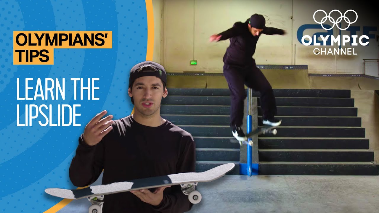 How to do a Lipslide in Skateboarding feat. Kelvin Hoefler | Olympians' Tips