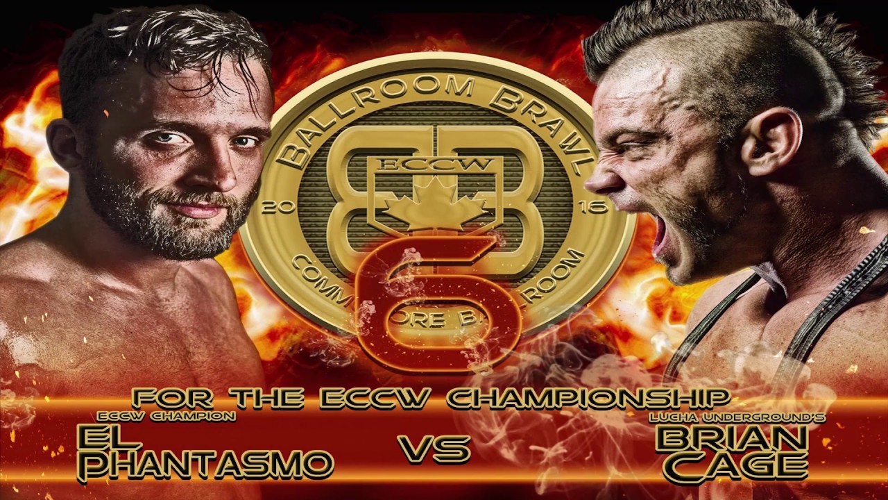 El Phantasmo vs. Brian Cage - ECCW Championship (7/16/16) | ECCW Match of the Week