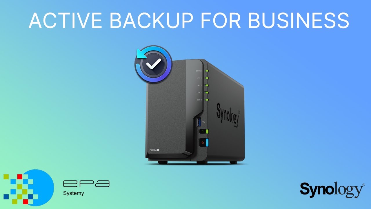 Synology - Active Backup for Business - Pełen backup i przywracanie Synology NAS