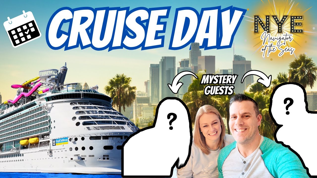 Boarding Navigator of the Seas in LA - New Year's Eve Cruise - Day 1 Cruise Vlog - Royal Caribbean