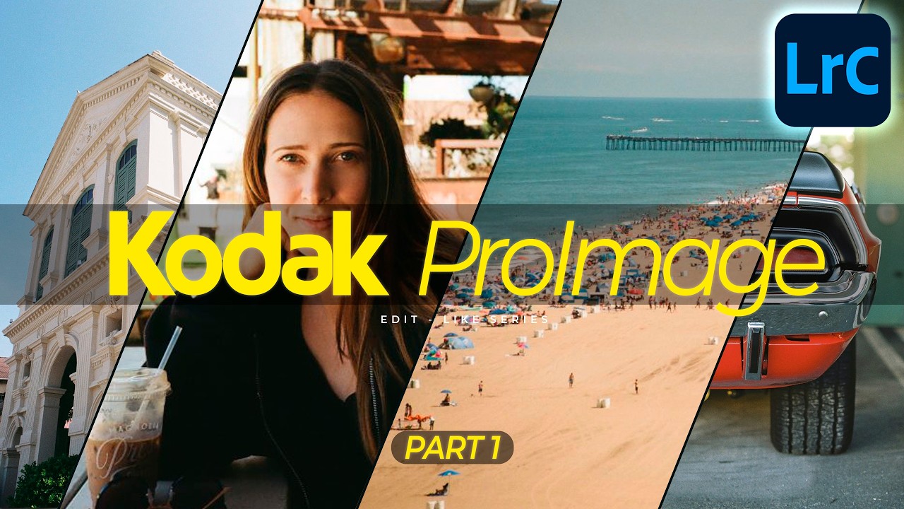 Как создать эффект KODAK PROIMAGE 100 (Часть 1) в Lightroom Classic: обучающий пресет.