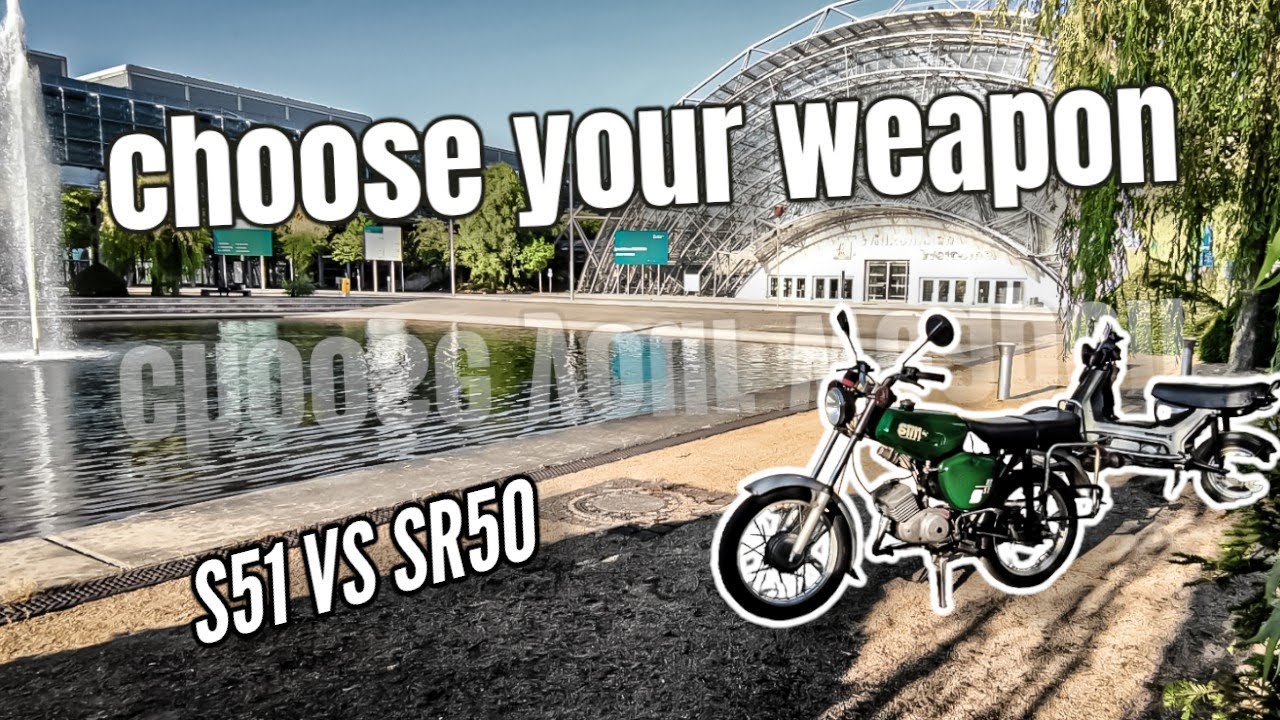 Simson Roller SR50 oder doch das Kult Moped S51 ??? 🤔 | Teil 3 vom Ostmoped Test