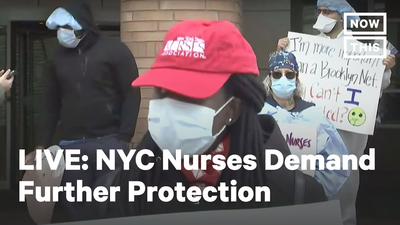NYC Nurses Demand Protection | LIVE | NowThis