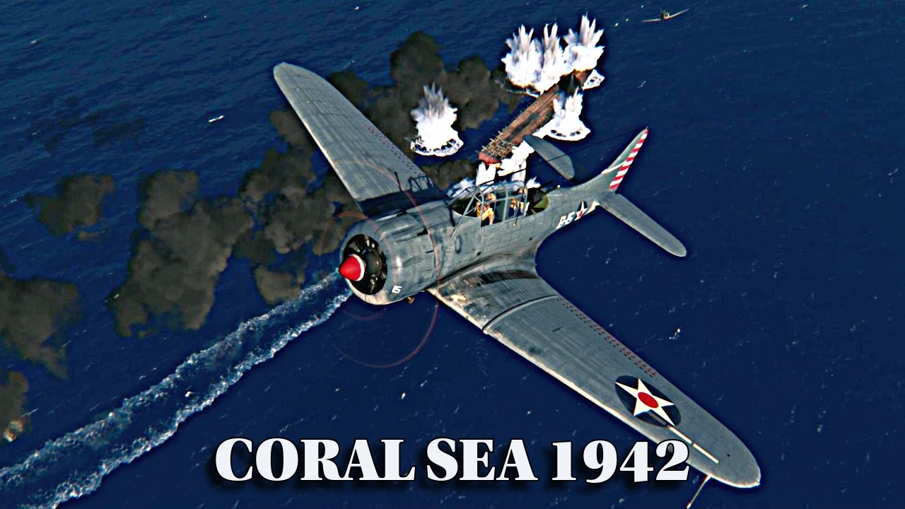 Battle of the Coral Sea | Task Force Admiral - A Cinematic Carrier Strike (2K)
