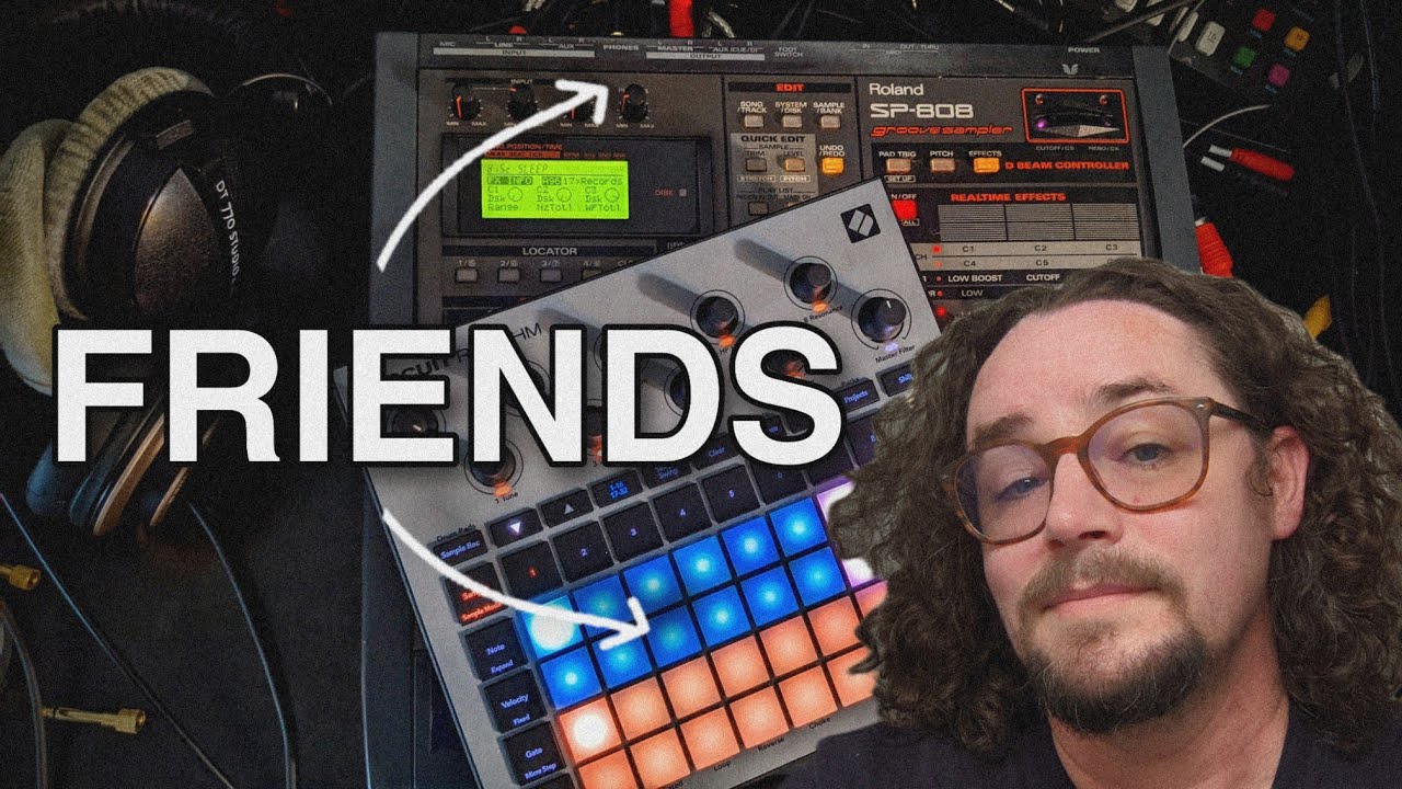 Spicing up the Novation Circuit Rhythm with the Roland SP-808 - A Workflow Overview