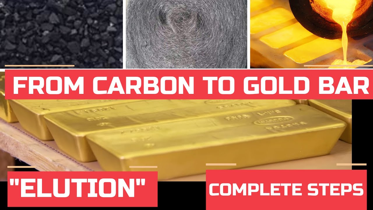 GOLD ELUTION, COMPLETE PROCESSES| HATUA ZA KUCHENJUA DHAHABU ELUTION.