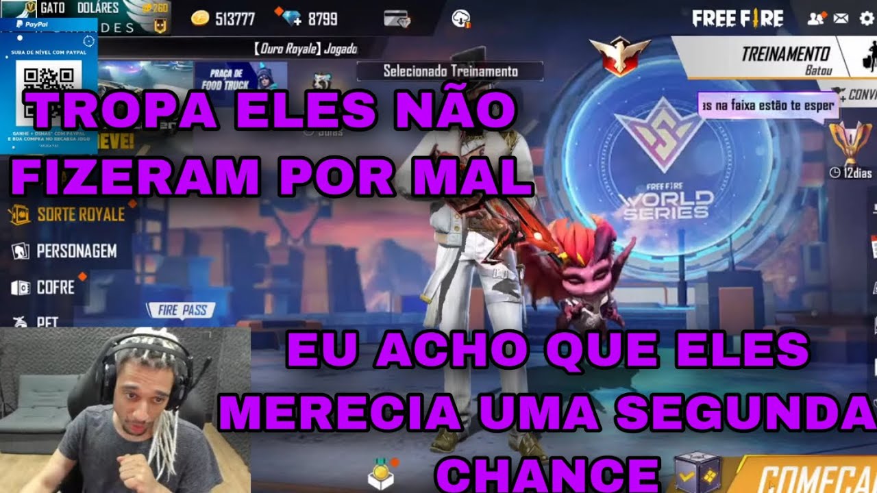 EL GATO REAGINDO A EXPULSAO DO BUXEXA E RACHA DO FLUXO E DA GARENA