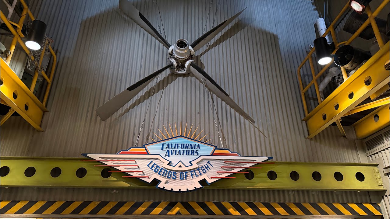 Soarin' Over California POV 4k 2160p