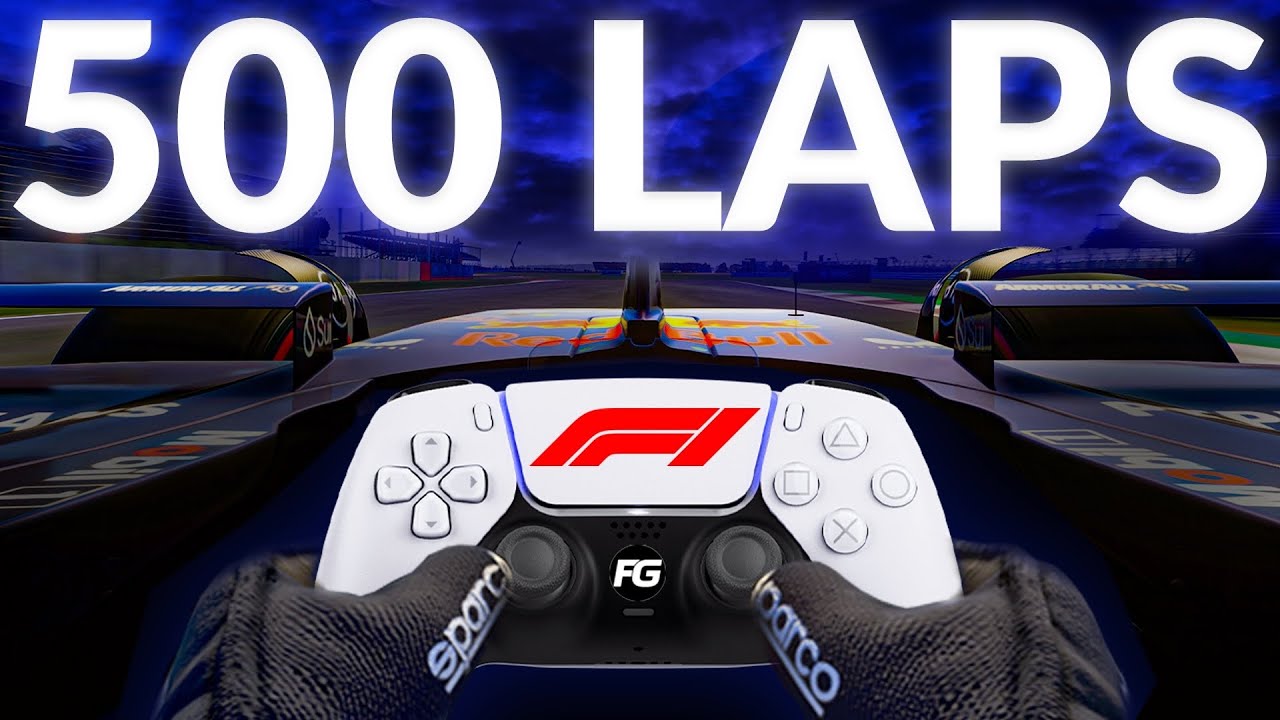 Я проехал 500 кругов с камерой в кабине пилота на F1 25