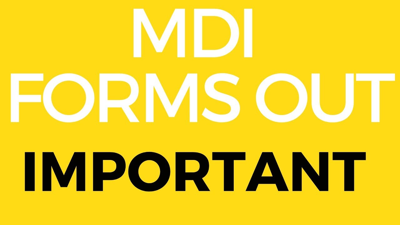MDI forms OUT | Important Dates | Cut Offs | Placements | Fee Structure