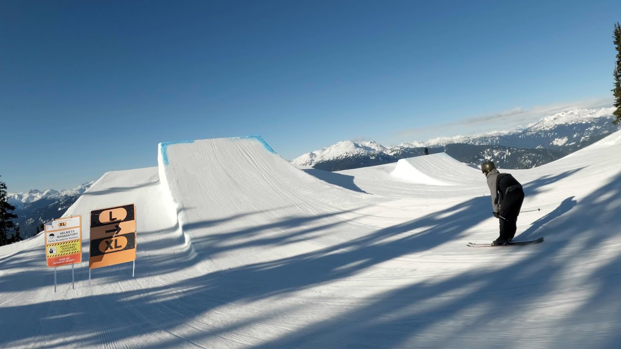 Экскурсия по XL Terrain Park в Уистлерсе 2025 с Эйданом Малвихиллом