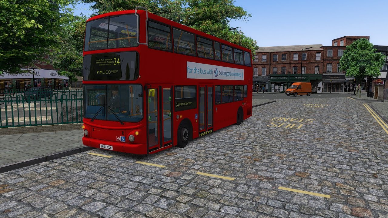 OMSI 2 - Pimlico Route 24 - London Spec ALX400 Trident (Forward Most Rear Doors)