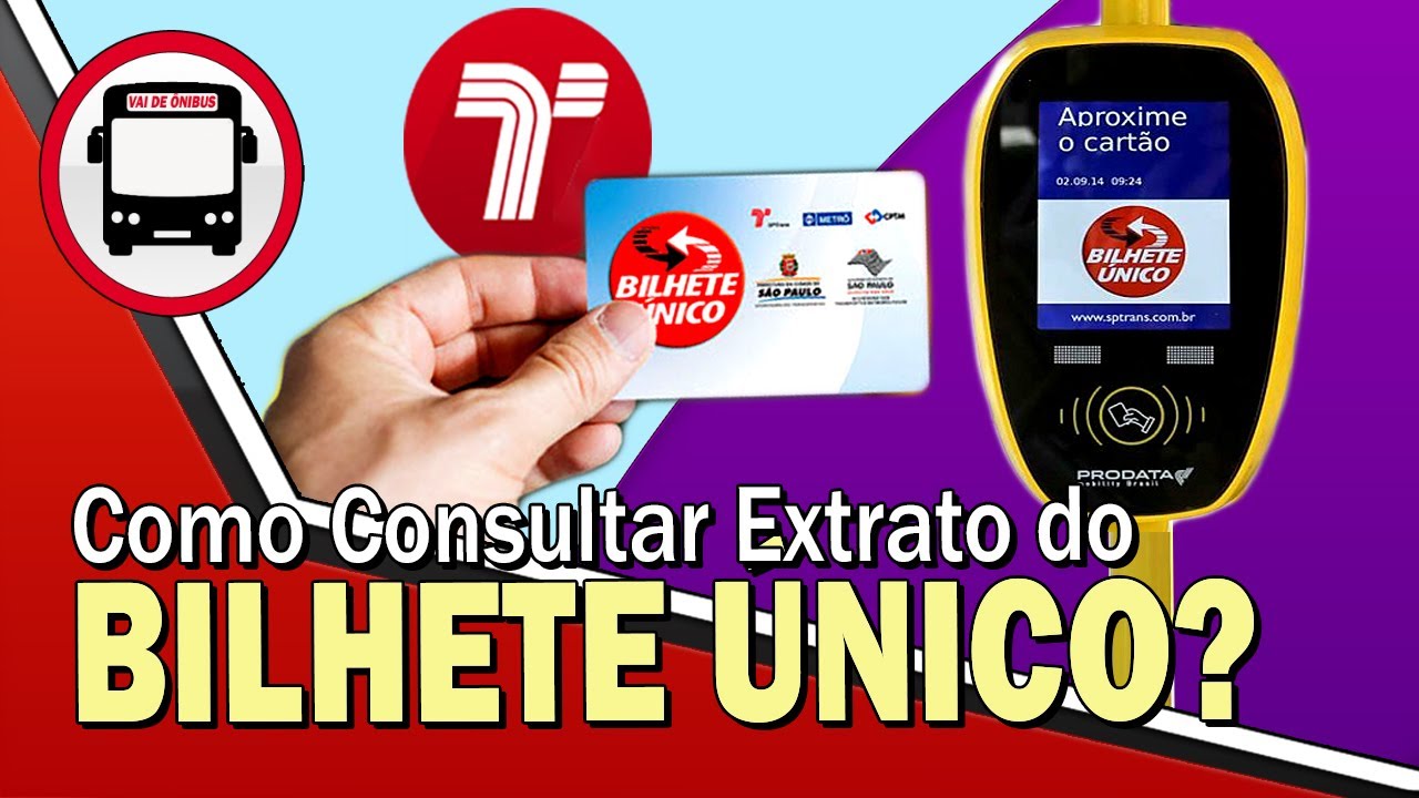COMO CONSULTAR O SALDO DO BILHETE ÚNICO PELA INTERNET?