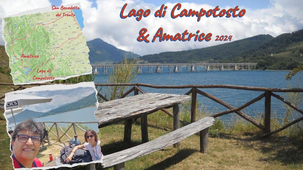 Lago di Campotosto & Amatrice en Moto (Julio 2024)