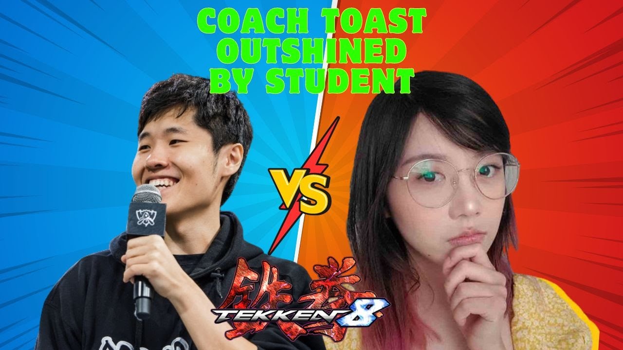 When Coach Toast Gets Outshined by his Student Lilypichu Some A** Beating in Tekken 8