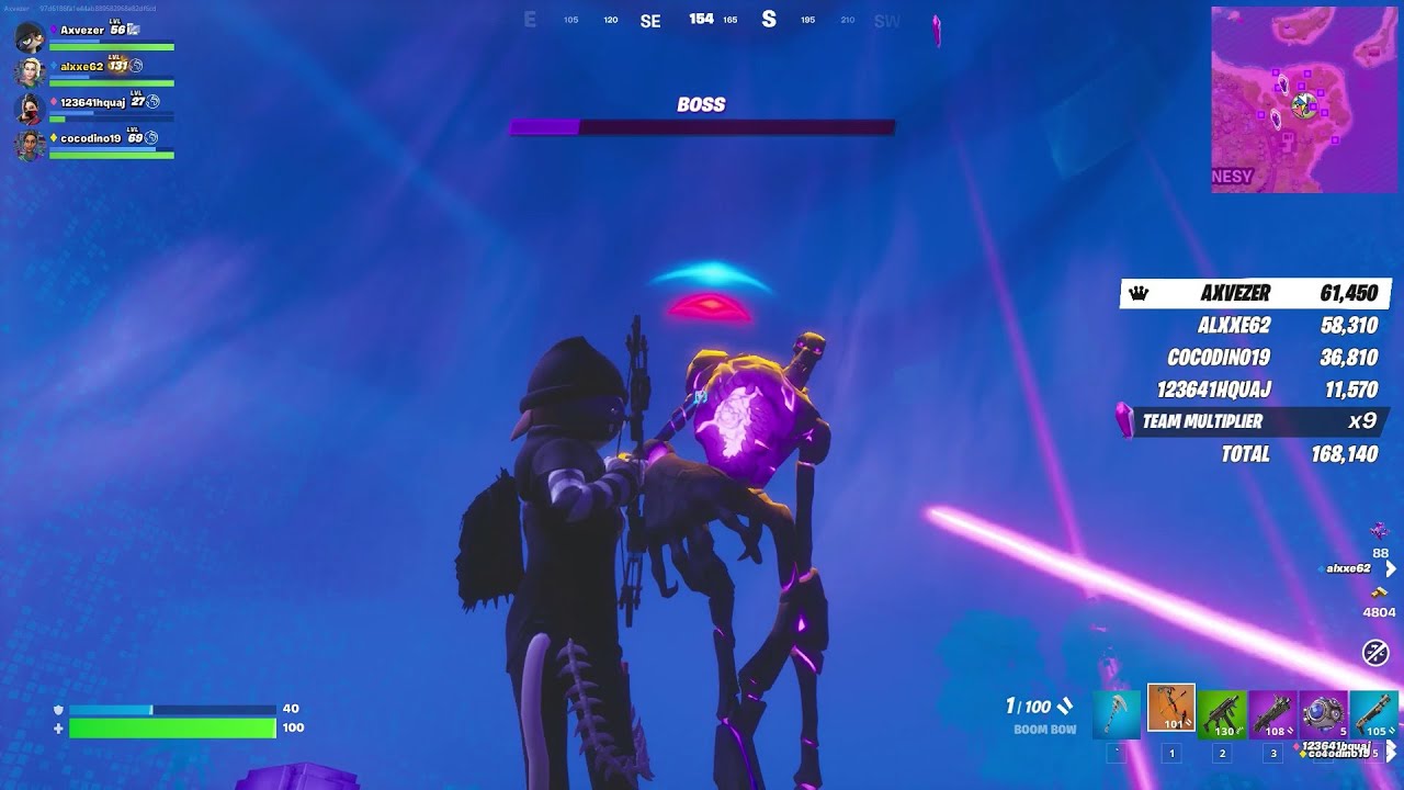 Horde Rush Zero Build Gameplay Season 4 Fortnite