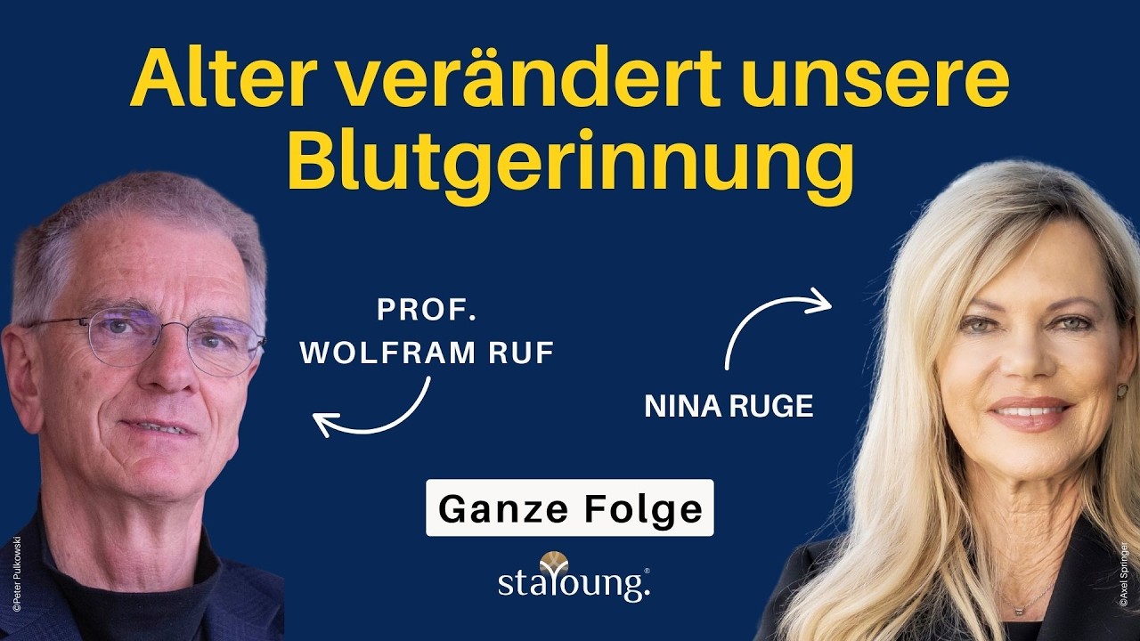 Wie Blutgerinnung, Entzündung und Alter zusammenhängen – Prof. Ruf & Nina Ruge