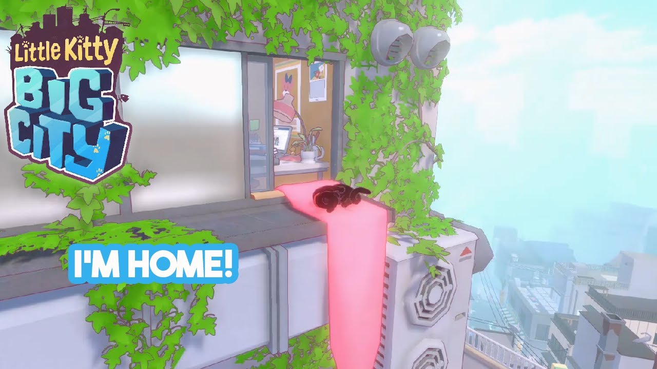 I MADE IT HOME! | Little Kitty, Big City