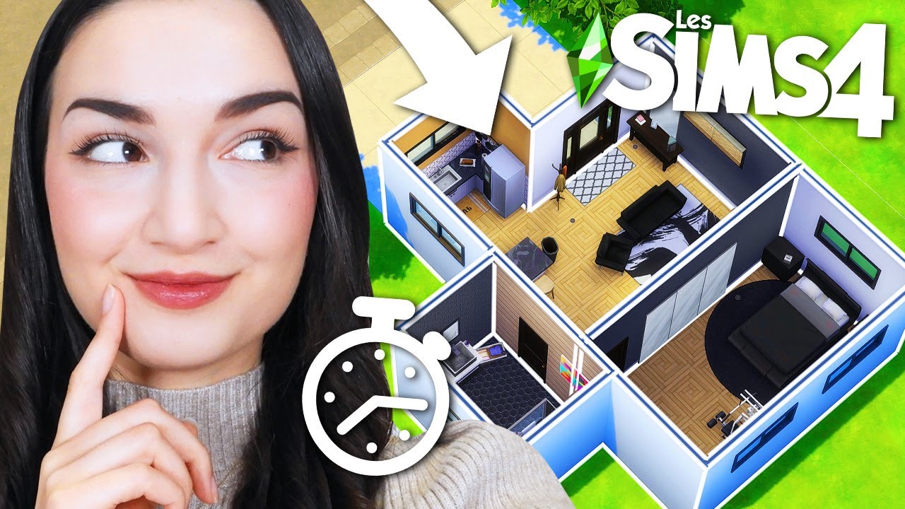 Une maison 100 % JEU DE BASE en 15 min ! 🤯 | Challenge Sims 4