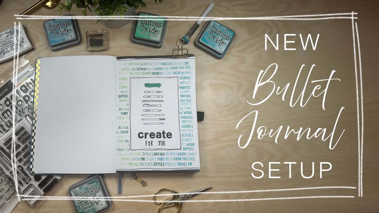 Mid Year Bullet Journal Setup