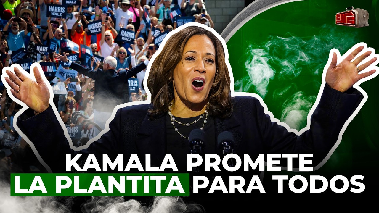 KAMALA HARRIS PROMETE LA PLANTITA PARA TODOS! EX PRESIDENTA PARTIDO DEMÓCRATA