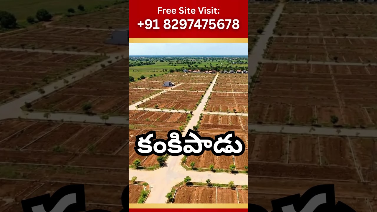 🏡 Premium Open Plots in Kankipadu 🌟 📞 Call Now: +91 82974 75678 📍 Prime Location dream home