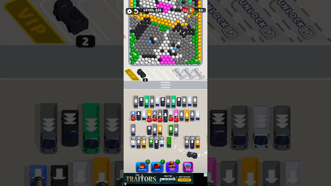 Bubble Bus 🚌: Parking Jam Puzzle Game level 432