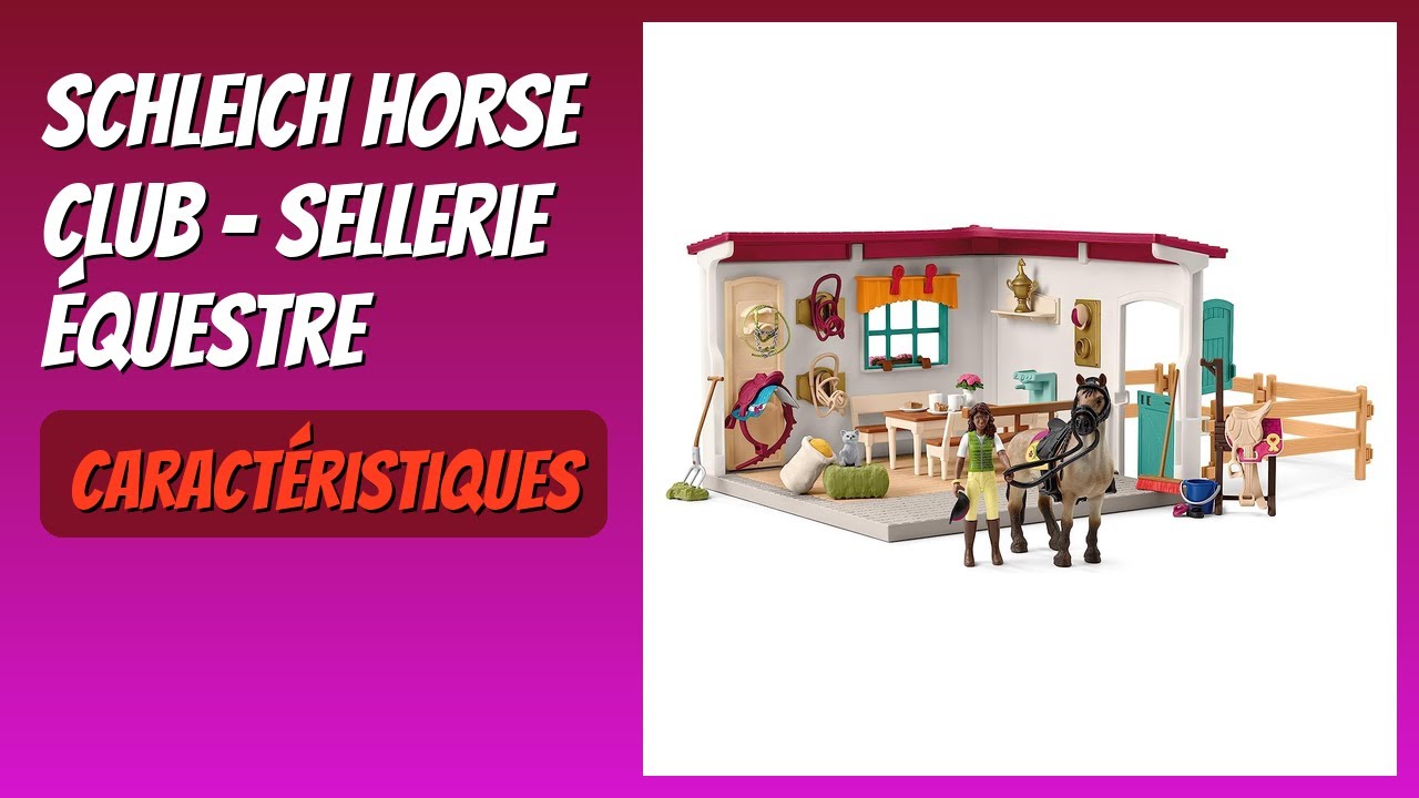 AVIS (2026) : Schleich Horse Club – Sellerie Équestre. DÉTAILS