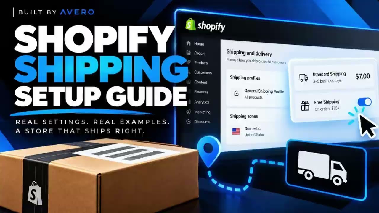 How to Set Up Shipping on Shopify (Step-by-Step Guide 2026)