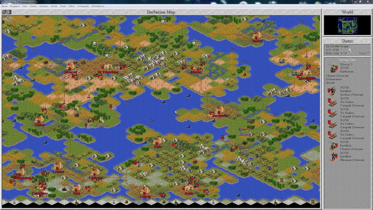 Civilization 2 Bonus Episode - How To Play As Barbarians