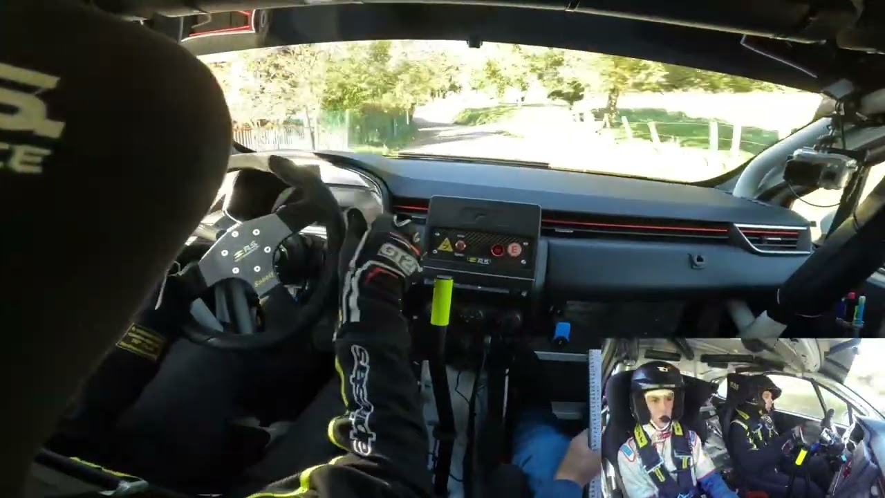 Rallye de la Noix de Grenoble 2023 Es4 Rudy et Tylan BOLLUD Renault Clio Rally5