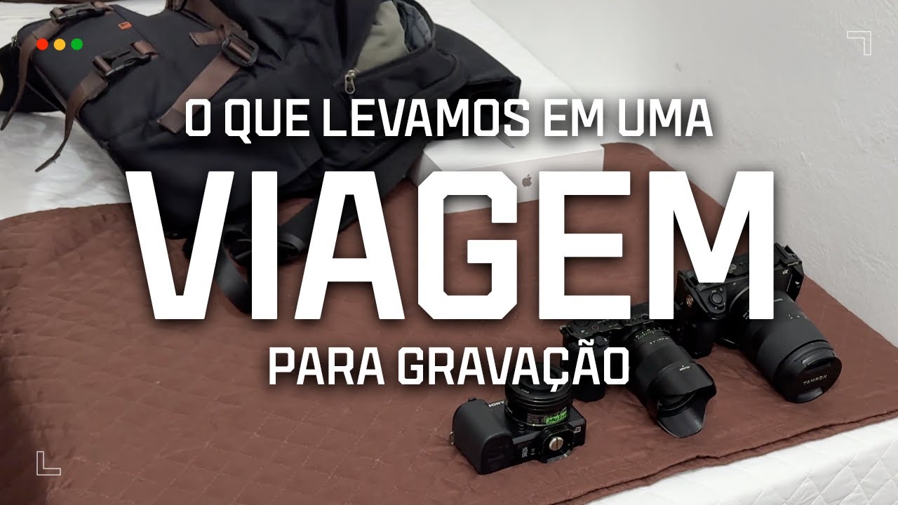 Setup videomaker - Equipamentos cobertura eventos !